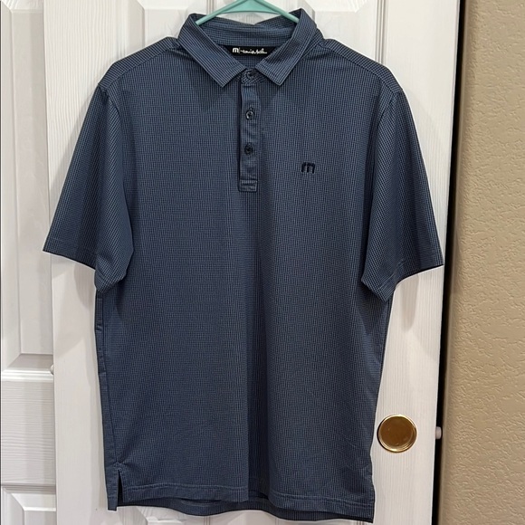 Travis Mathew Other - Travis Mathew Blue Polo Shirt Cotton Blend size medium